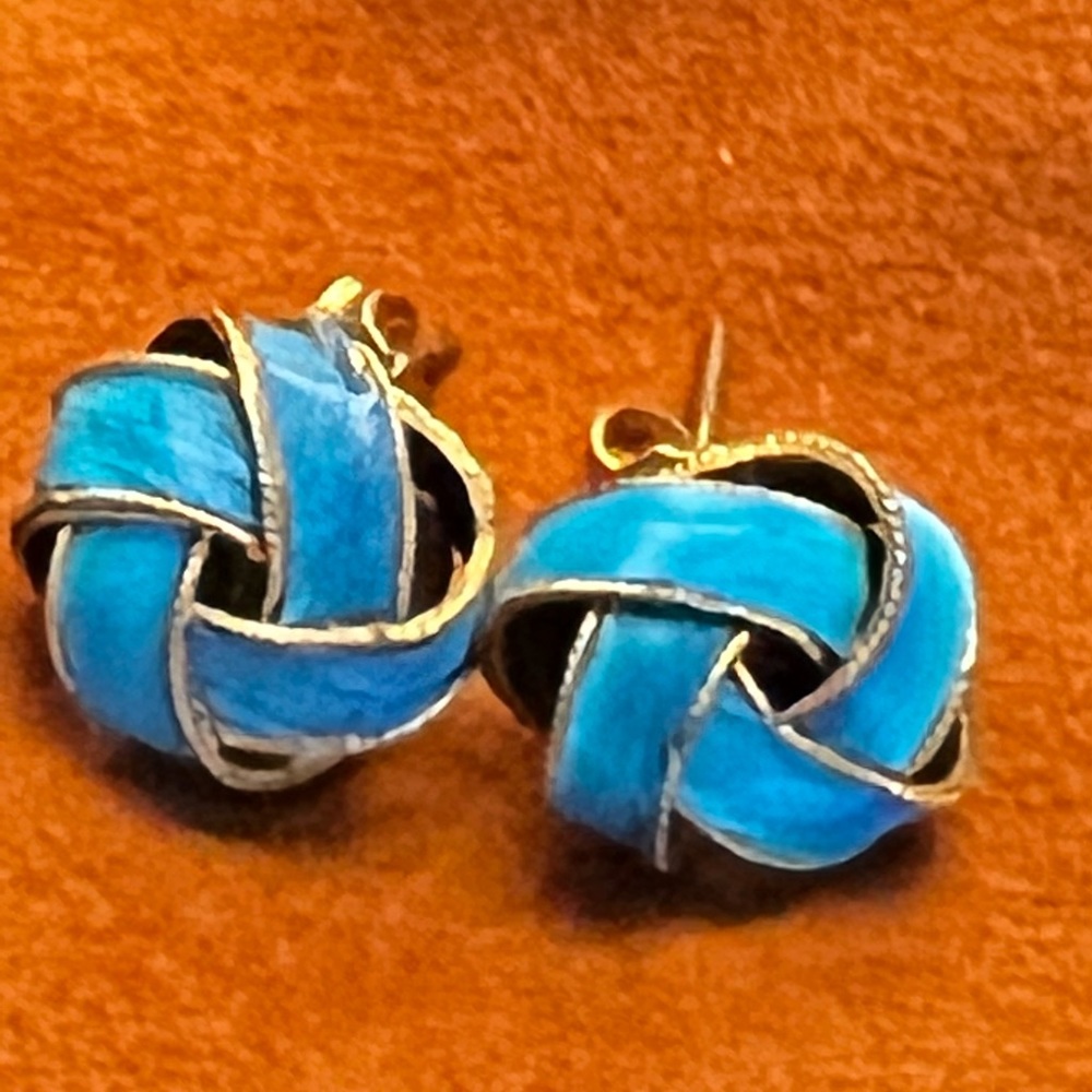 King Fisher Antique Earrings